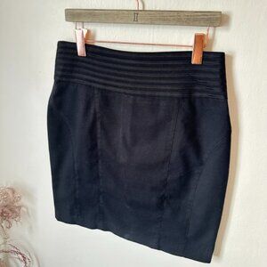 Black Suzy Shier women's pencil skirt